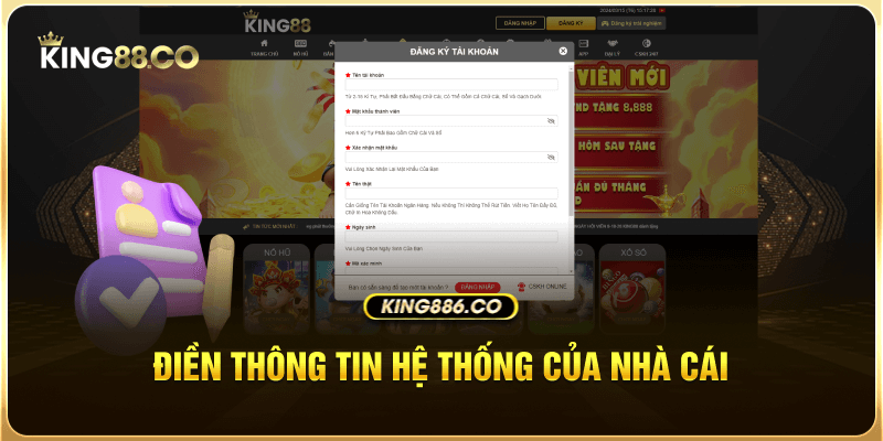 Chi Tiết Đăng Ký King88 Đơn Giản Nhất, Chuẩn Xác Nhất Đăng ký king88