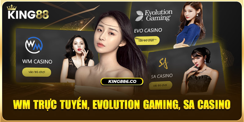 Baccarat - Tựa Game Bài Cá Cược Uy Tín Hàng Đầu Thế Giới WM Trực Tuyến, Evolution Gaming, SA casino